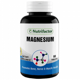 Nutrifactor Magnesium Tabs 500mg 60s - DawaaiLelo | Online Pharmacy ...